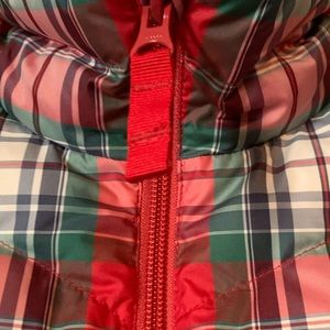 COPY - NWOT! Lands’ End Women’s Plaid Down-Filled Vest ~ Sz M 10/12